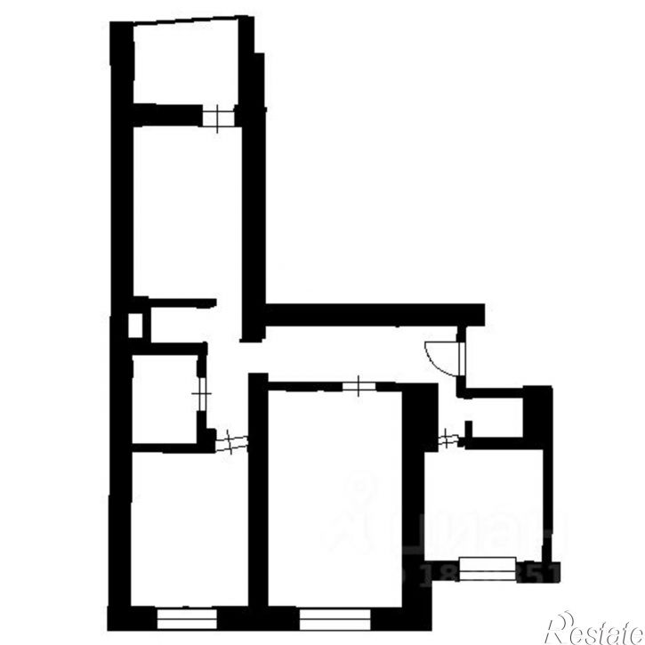 3-комн квартира улица Островского, 75,  д. 75