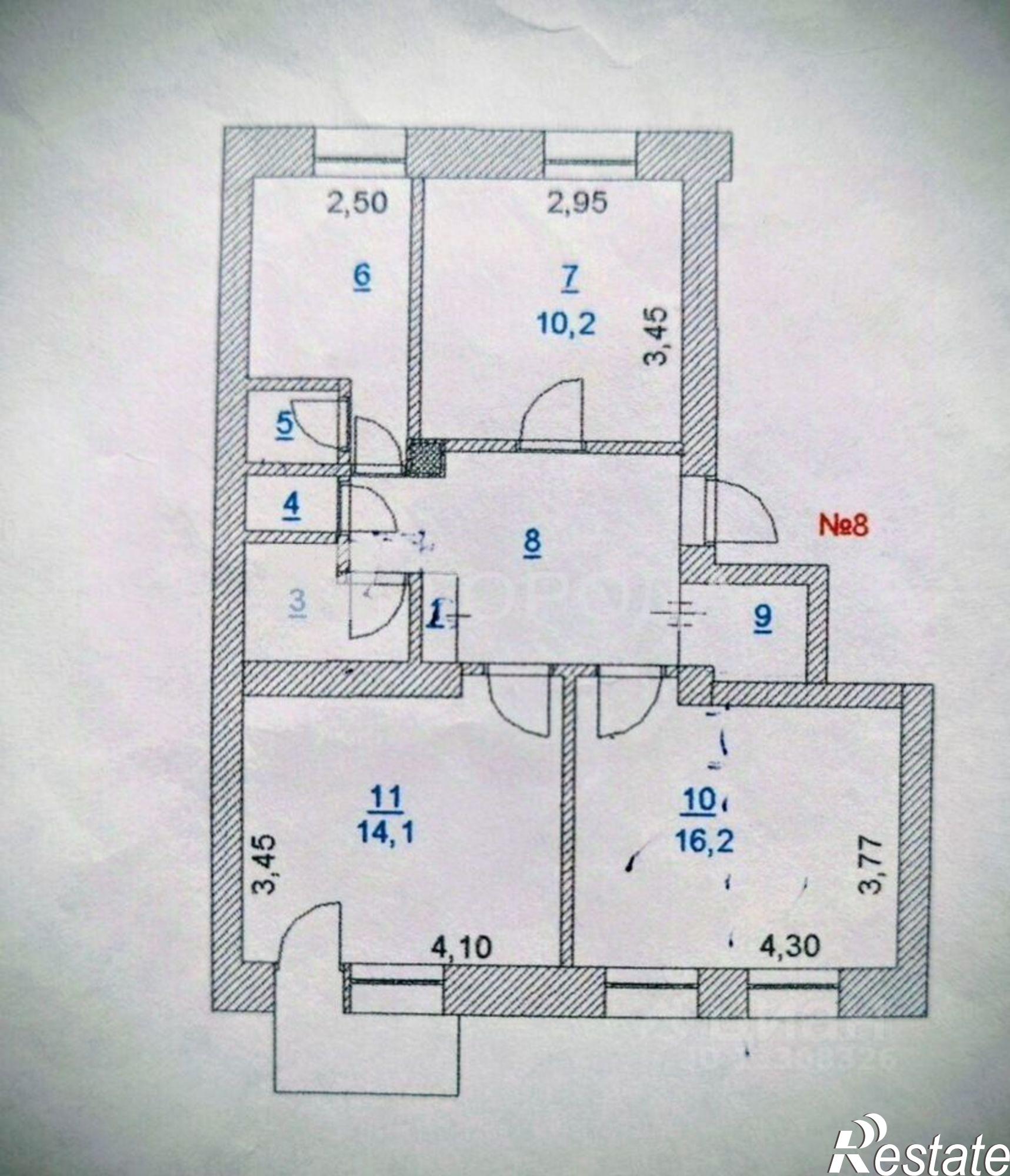 Купить квартиру за 6 150 000 рублей на улица Ленина, 42