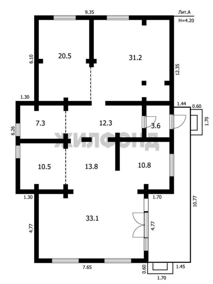 Коттедж/дом Морская улица