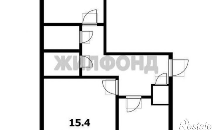 2-комн квартира ул Микрорайон, 54,  д. 54