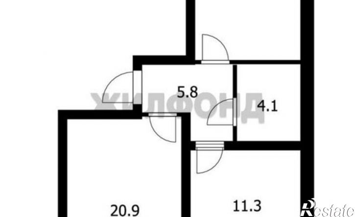 2-комн квартира Туманный пер, 7,  д. 7