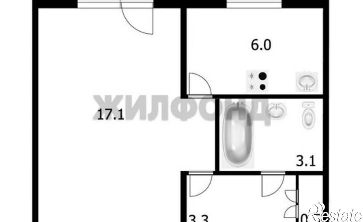 1-комн квартира ул Островского, 105,  д. 105