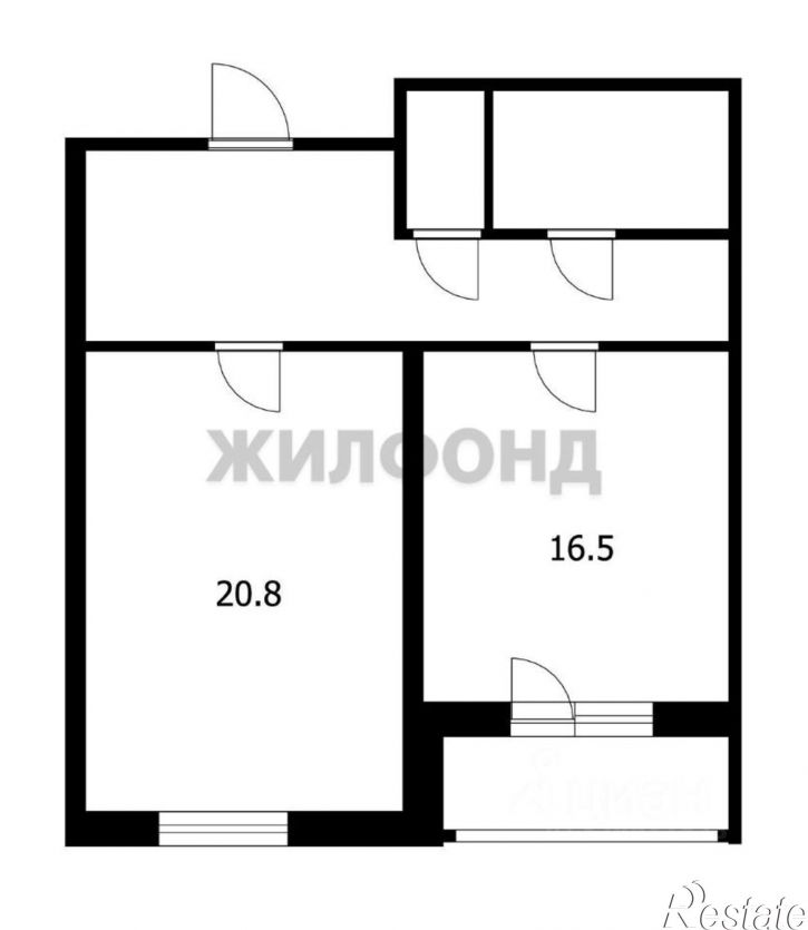 1-комн квартира Северный мкр, 2,  д. 2