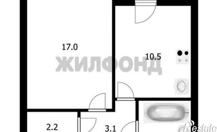 1-комн квартира ул Рогачева, 5,  д. 5