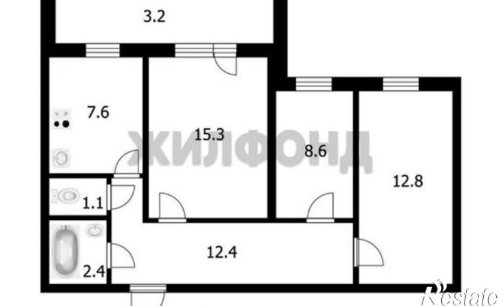 3-комн квартира ул Ленина, 13В,  д. 13В