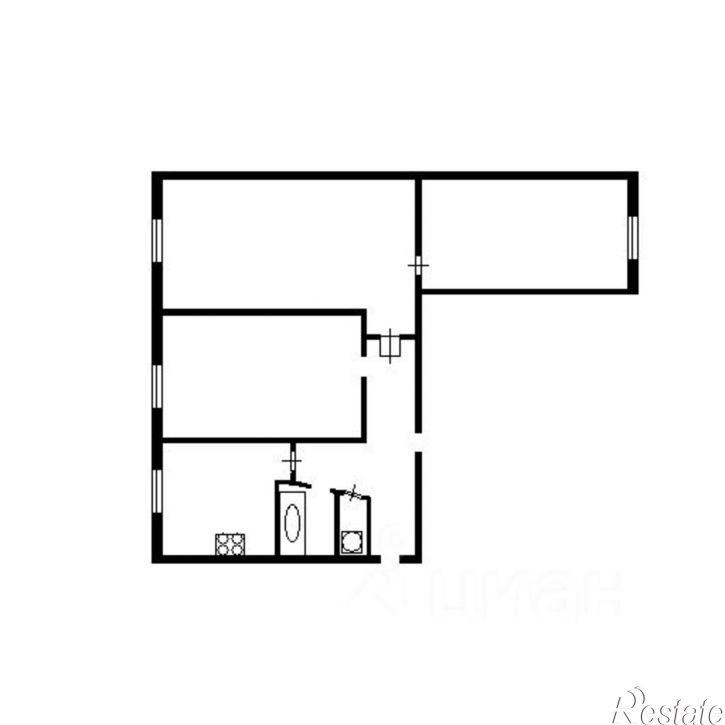 3-комн квартира ул Красный Сокол, 17,  д. 17