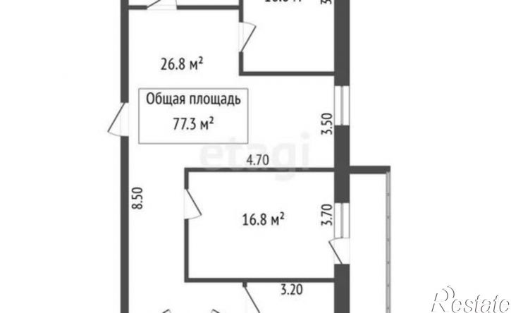 3-комн квартира ул Комсомольская, 2Г,  д. 2Г