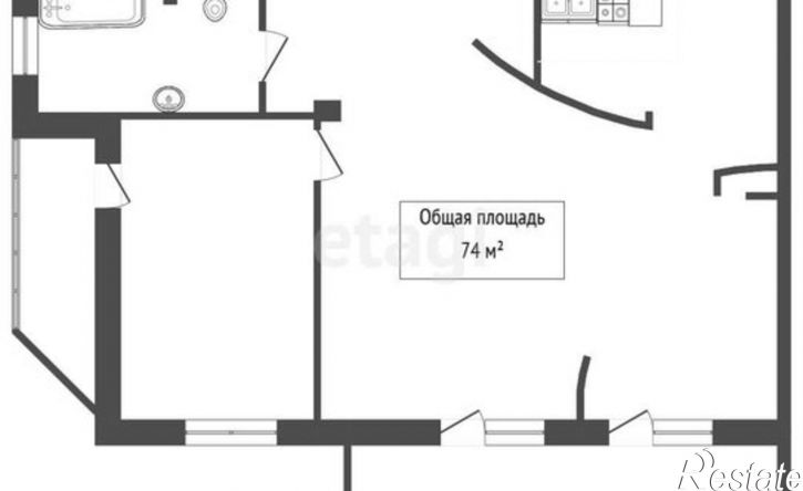 2-комн квартира ул Первомайская, 19,  д. 19