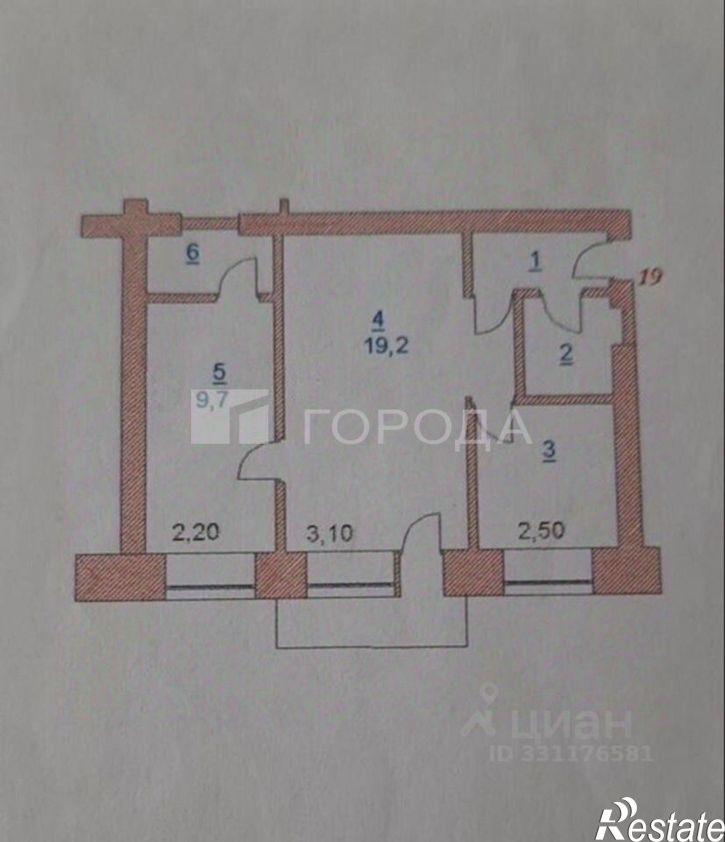 2-комн квартира ул К.Маркса, 31,  д. 31