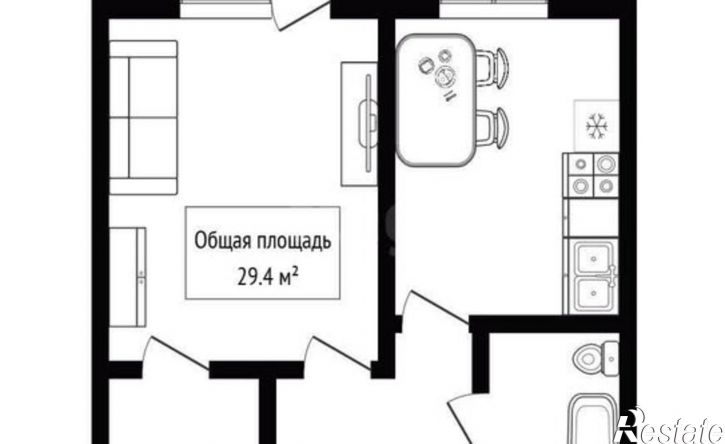 1-комн квартира Вокзальная улица, 20,  д. 20