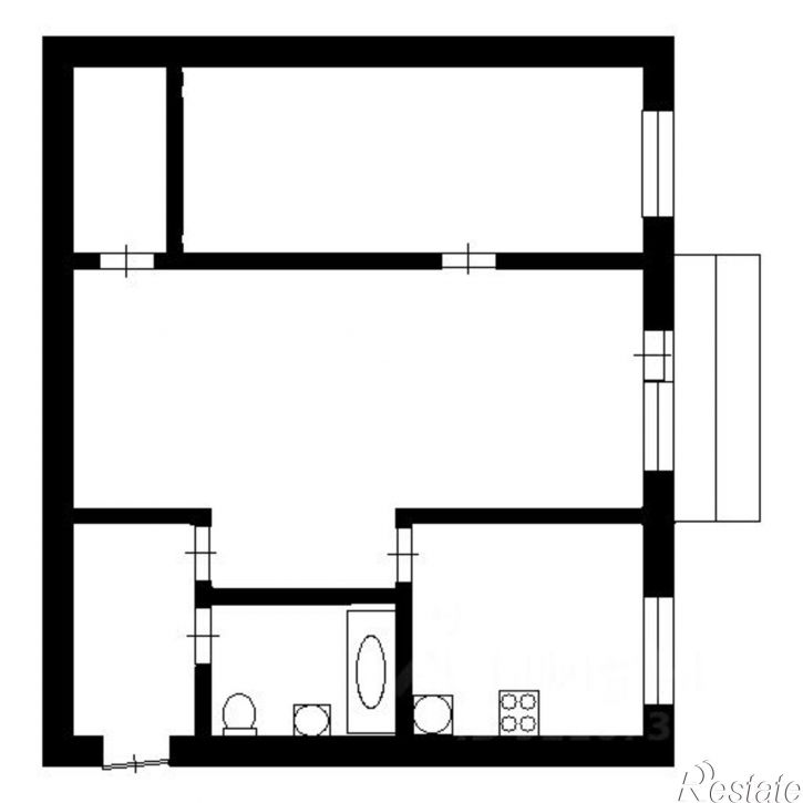 2-комн квартира ул Микрорайон, 15,  д. 15