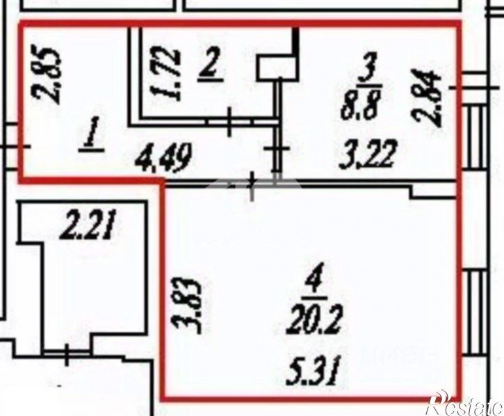 1-комн квартира ул К.Маркса, 36/1,  д. 36/1