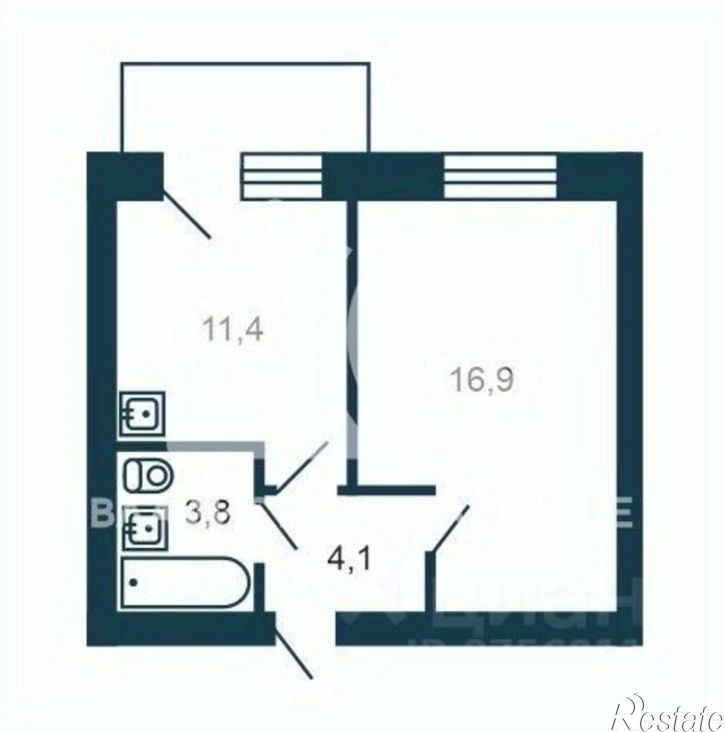 1-комн квартира ул Ленина, 114,  д. 114