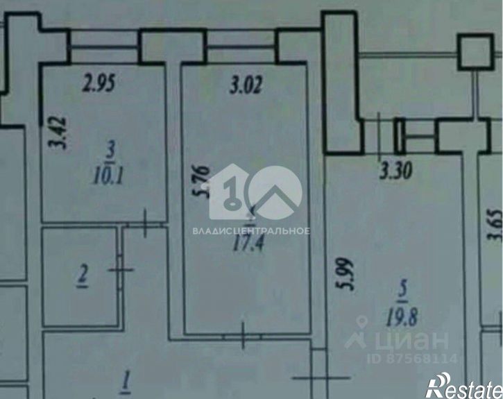2-комн квартира ул Красная Сибирь, 136,  д. 136
