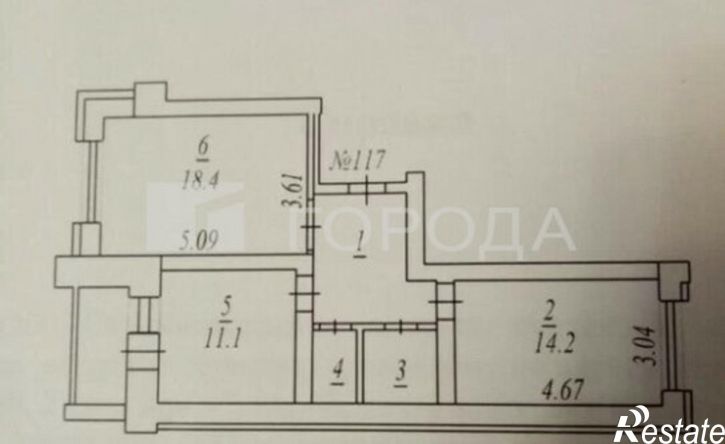 2-комн квартира Северный мкр, 18/1,  д. 18/1