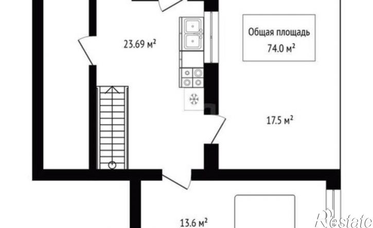 3-комн квартира микрорайон Морской, 6
