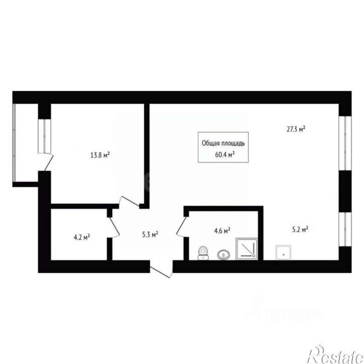 2-комн квартира ул М.Горького, 5,  д. 5