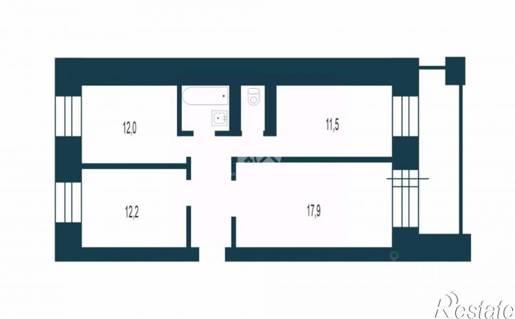 3-комн квартира ул Лунная, 55,  д. 55
