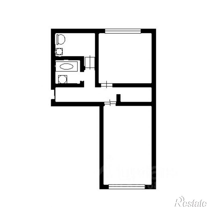 2-комн квартира ул Микрорайон, 22а,  д. 22а
