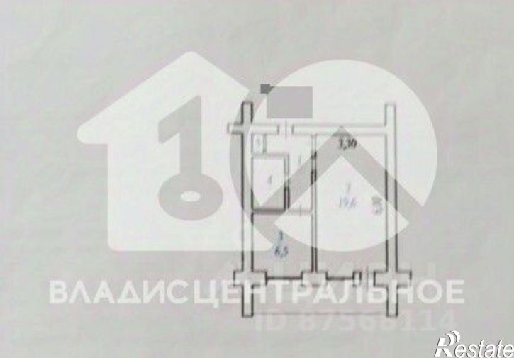 1-комн квартира улица Максима Горького, 6,  д. 6
