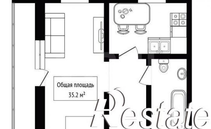 1-комн квартира территория Бердский санаторий, 47