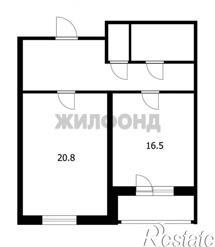 1-комн квартира Северный микрорайон, д.2